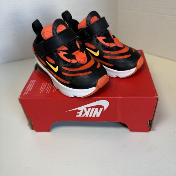 Nike Air Max Exosense CN7878-800 Orange Running Shoes Toddler Sneakers Sz 5c - Picture 1 of 8